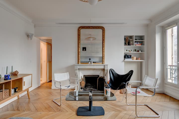 Superbe Appartement Parisien, Cosy, Refait à Neuf - 