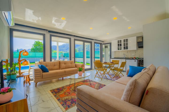 Göcek İNlice Doğayla Içiçe Denize 1km Villa Zambak - Göcek