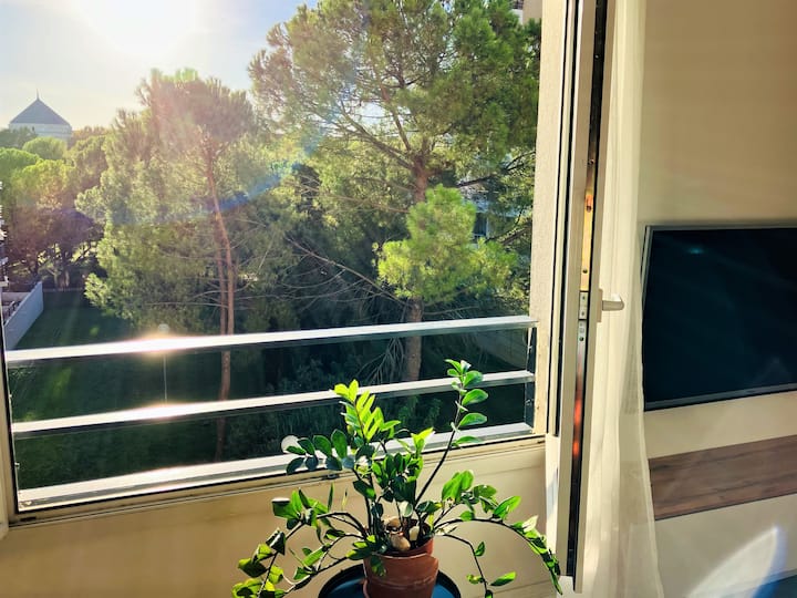 T2 Lumineux - Calme + Parking +Terrasse - Montpellier