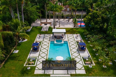 Moroccan Villa w/BKB CT, XL Sand Hammock, Cabana