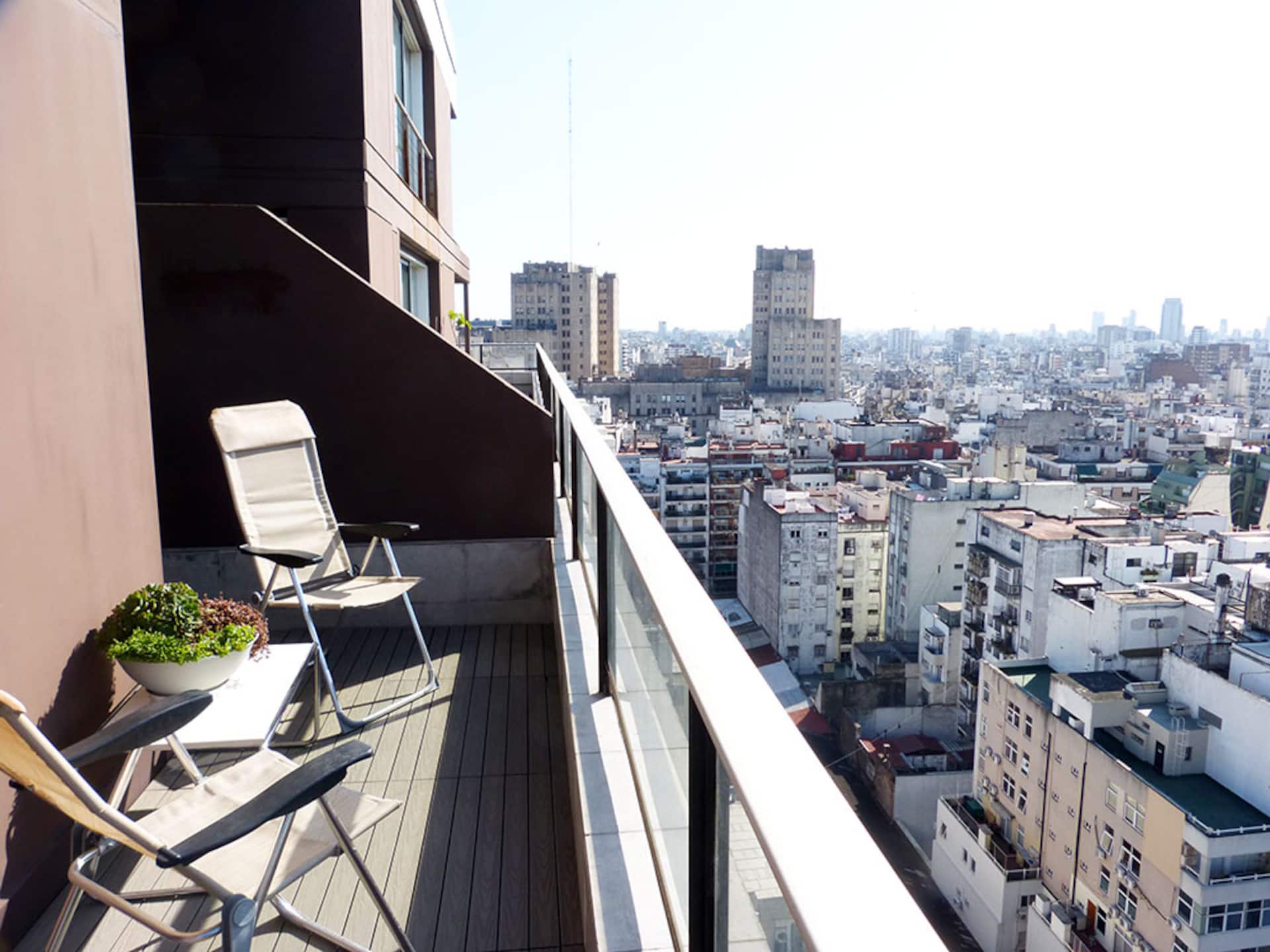 Kitnet mobiliada com piscina em Recoleta