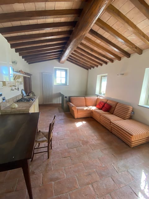 Lovely apartment with hillside views