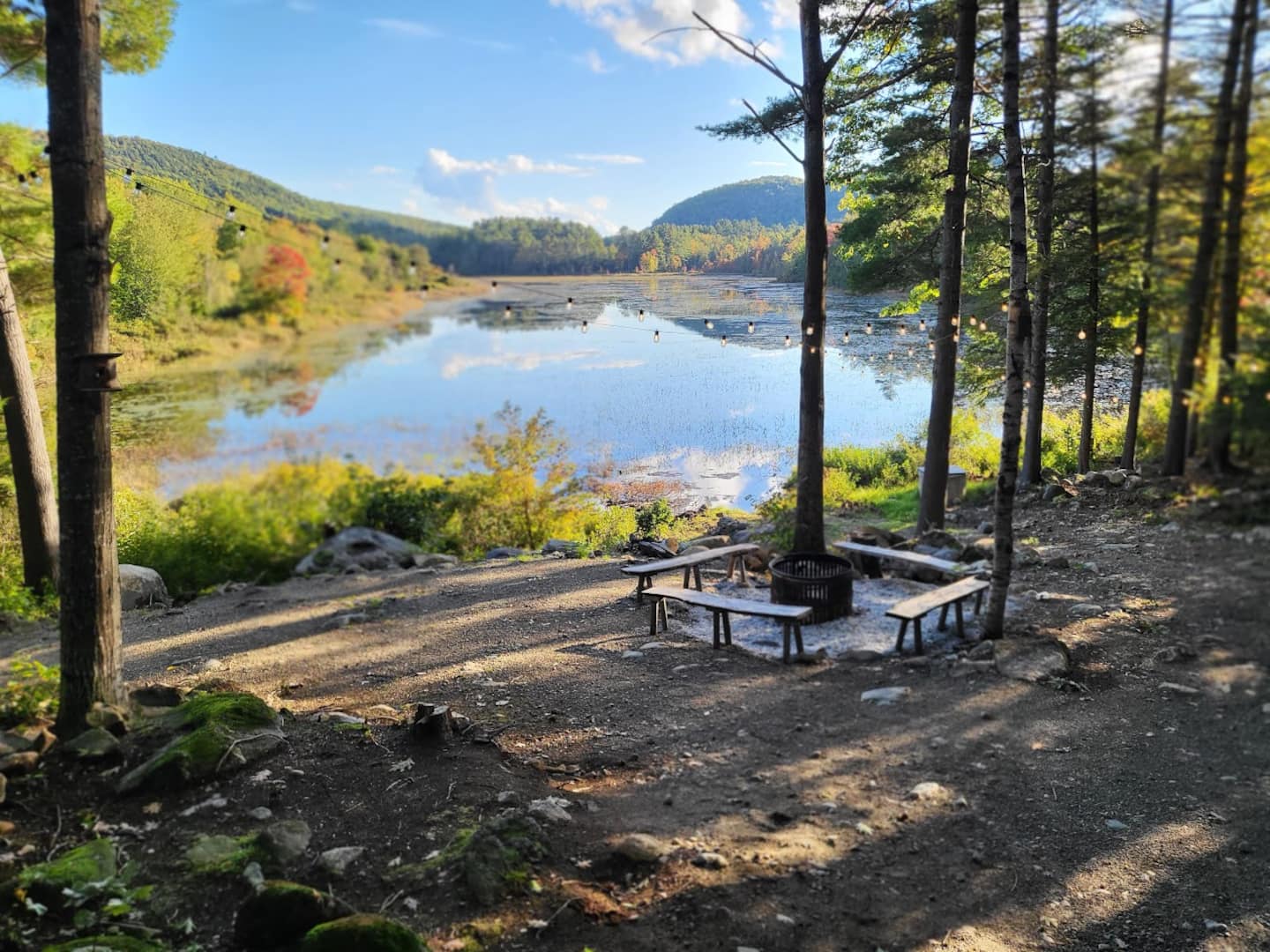 Mill Pond Waterfront Cabin view 2