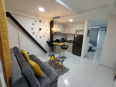 Top Airbnb: Hermoso loft cerca a CC Chipichape. in Cali