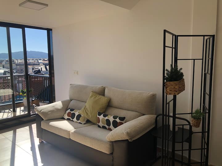 ÁTico Xanela. Precioso Piso Con Vistas Y Terraza - Mugardos