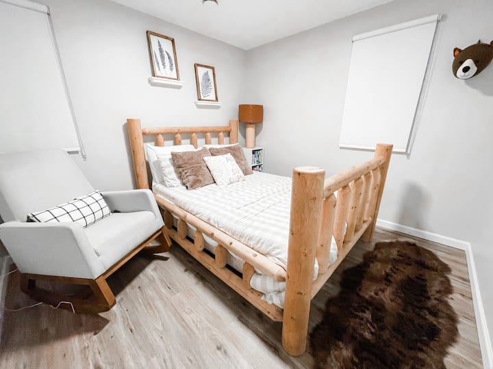 غرفة نوم 2 بسرير كامل الحجم