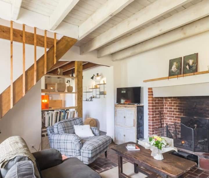 Normandy house with fireplace on 1 hectare Houses for Rent in