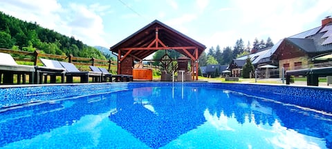House for 10 people Resort "Na Borach"
