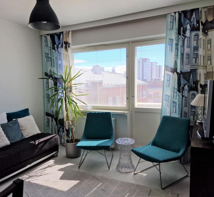 Cozy one-bedroom condo at the Oulu city center