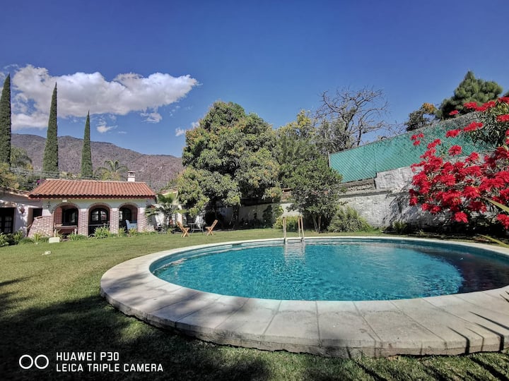 Rustic house with a pool in a magical village Cottages for Rent in