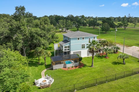 Beach Walk Home with Heated Pool