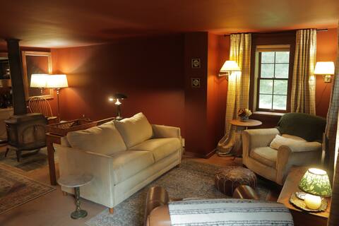 Cozy In-Law Suite with Fireplace