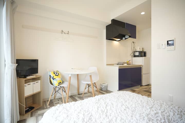 [Com701号室]　国際通りまで徒歩5分！新築1rアパートメント　Comfortstudio - Naha