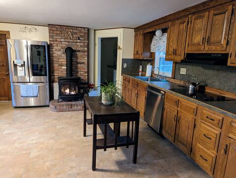 Stone Pond Farm. Restored farmhouse, country life.