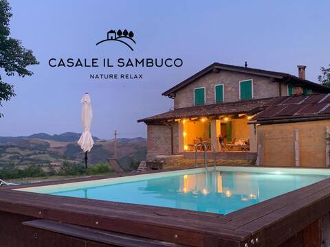 Farmhouse " il sambuco" in the " Parco dei Gessi"