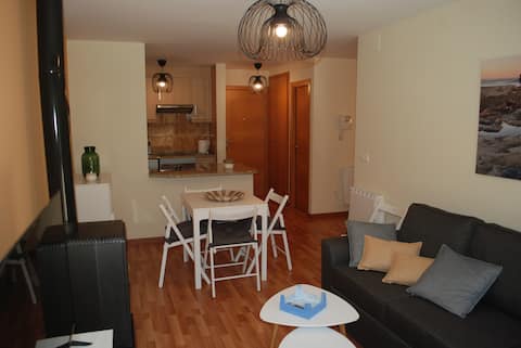 A beautiful apartment 5 minutes away from the slopes