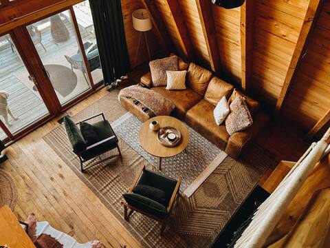 Cozy A-Frame Cabin on the shores of Lake Huron