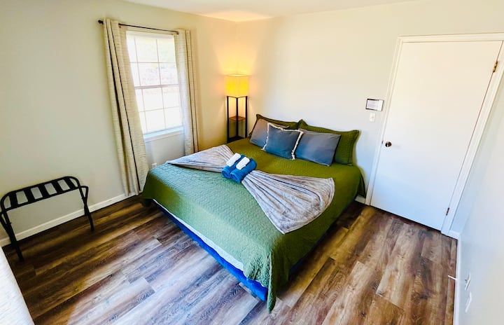 Habitación 3: cama tamaño king (colchón templado) 