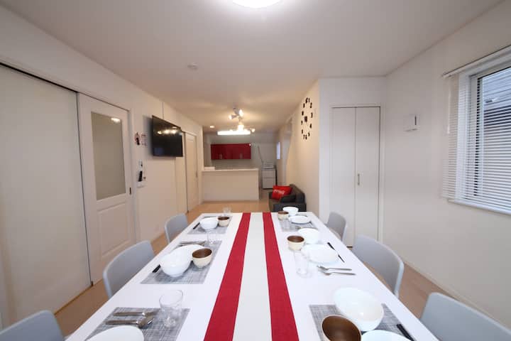 Disney 8 min by car, 95㎡ private house, Parking 2
