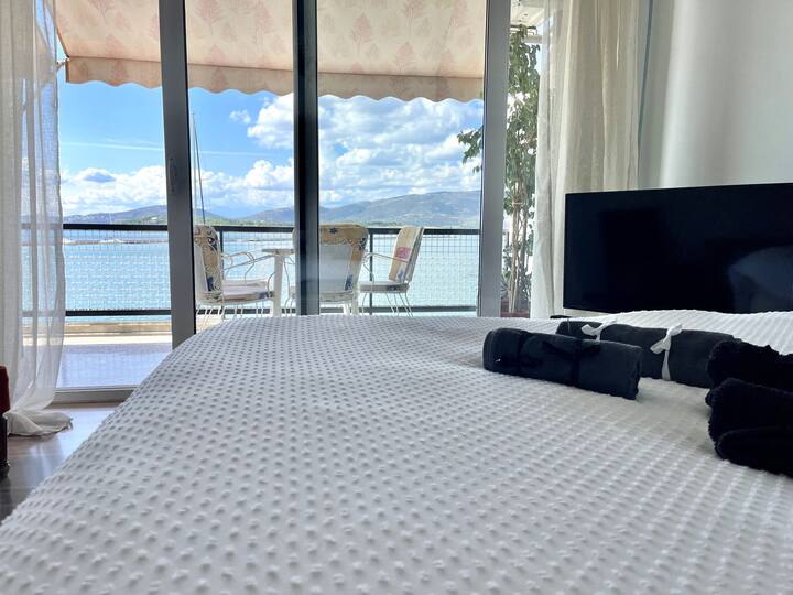 vista del mar desde la habitación 1