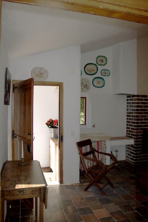 Airbnb em destaque: Cheerful cottage with private garden em Setúbal