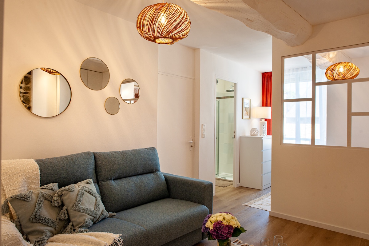 Propriété Airbnb réussie: Le Cocoon – apartment in 17th century house à Fougères