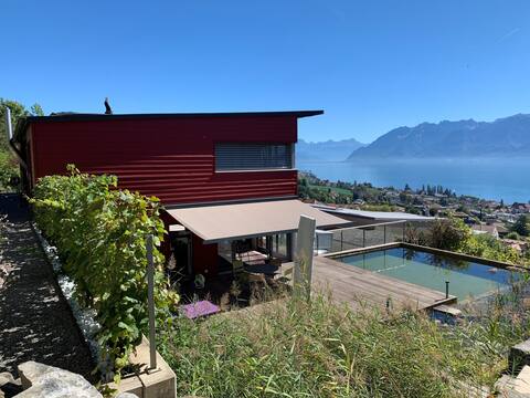 The red house, a villa of exception.