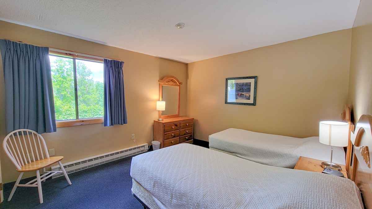 Chambre d'amis : 2 lits jumeaux