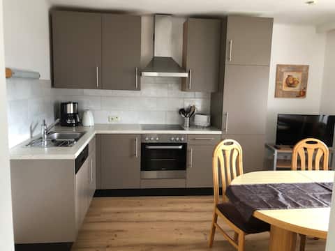 Successful Airbnb property: Quiet 2-room apartment in Maishofen with garden in Maishofen
