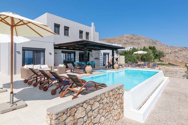 Villa Athena Lindos – 6 Bedroom Villa with Pool gallery image 4
