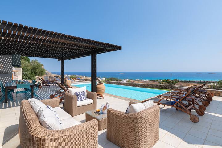 Villa Athena Lindos – 6 Bedroom Villa with Pool