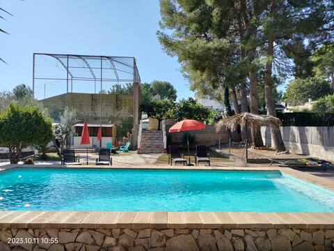 Holiday home with swimming pool, 10 p.