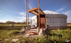 Yurt+and+Tepee+immersed+in+nature