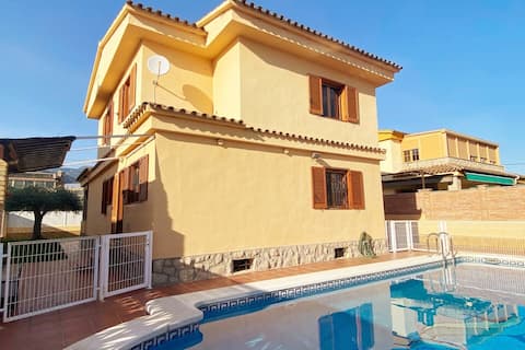 Villa Torreón with private pool 5 minutes from the beach