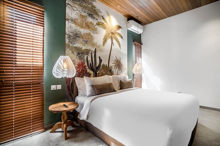 Rest and rejuvenate in our stylish and comfortable bedroom
