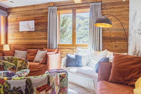 Comfort chalet & Jacuzzi on panoramic terrace