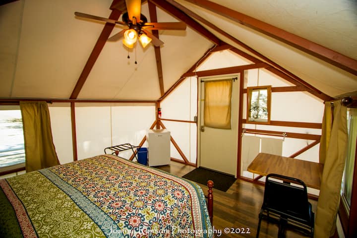 Tent Cabin4*wi-fi! Clean! Shower Building Onsite - Mariposa, CA