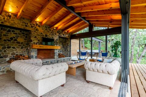 Cabaña El Cerezo, lovely privacy.