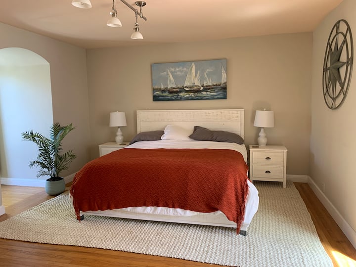 Master bedroom on third level