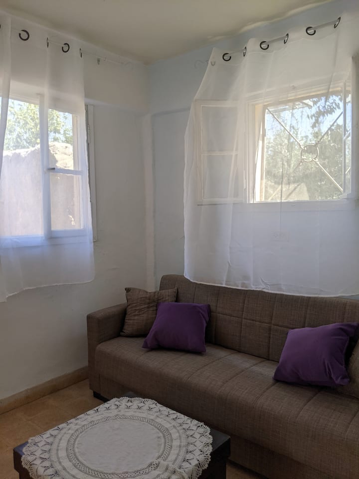 Entrance room, with sofabed