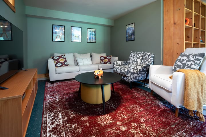 Lower Level Familie kamer met uitschuifbare slaapbank.