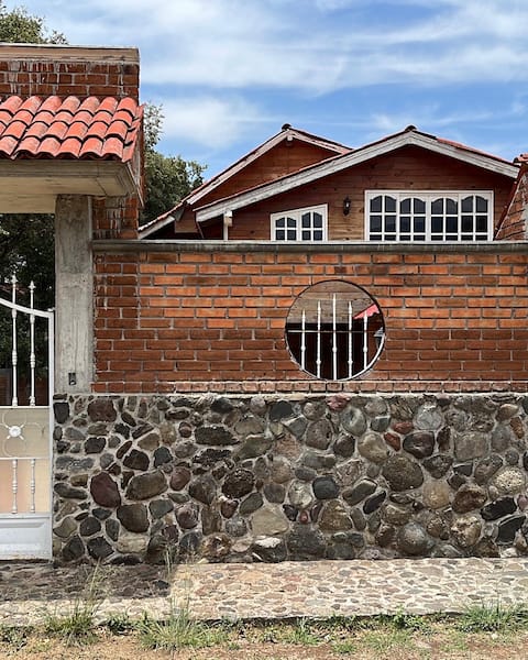 Beautiful wooden cabin and country lounge