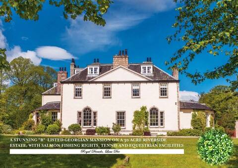 Georgian country house on Royal Deeside estate