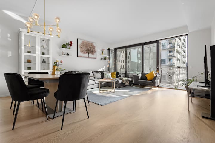 Spacious modern 2BR apt at Central OSLO Barcode