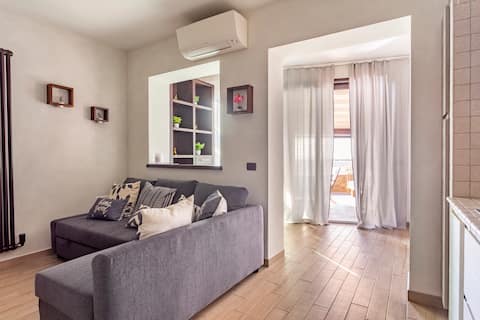 Successful Airbnb property: Lighthouse Beach Apartment – Terrace on the Sea in Fiumicino