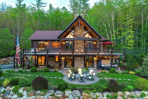 One-of-a-kind log home