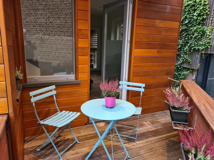 Le 61B,
Magnificent apartment in Verviers