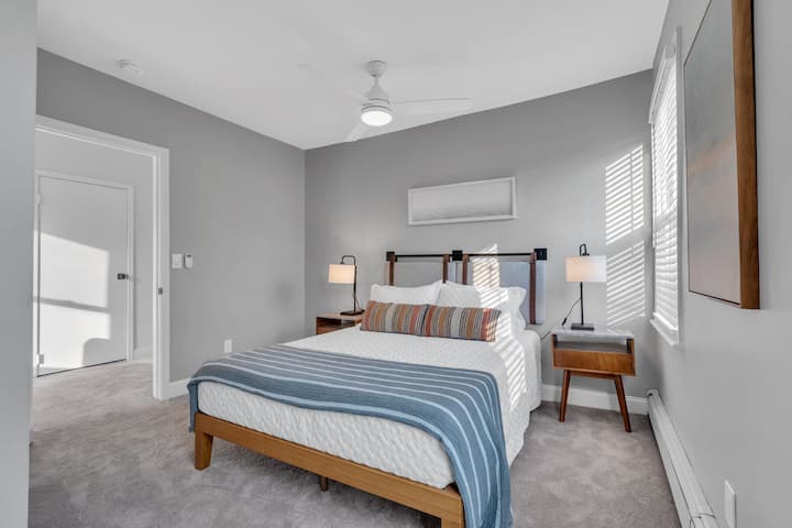 Dormitorio 1, cama tamaño queen