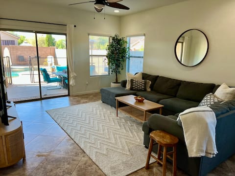 Successful Airbnb property: The Casa de Cactus with Private Pool and Hot Tub in San Tan Valley