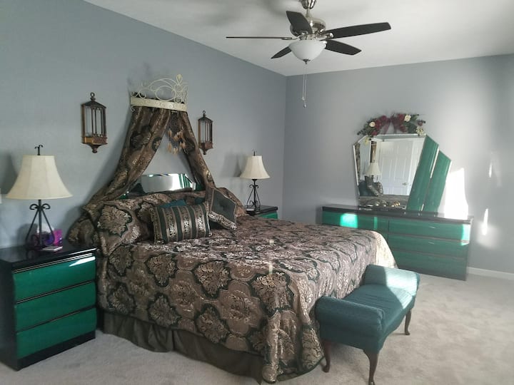 Dormitorio principal esmeralda 